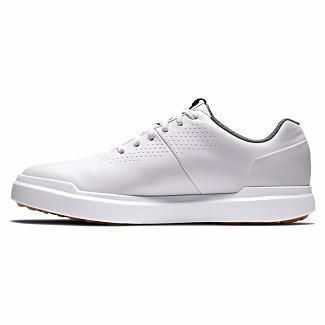 Scarpe Golf Footjoy Uomo Contour Spikeless Bianche Italia HRG509132